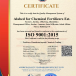 Alabed for chemical fertilizers Est. has been assessed and conform to the requirements of ISO-9001:2015